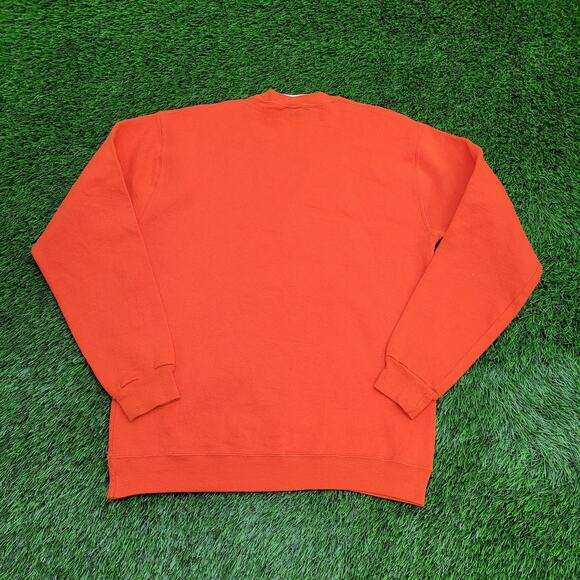 Vintage Illinois Fighting Illini Sweatshirt Large 21x27 USA - Picture 3 of 15